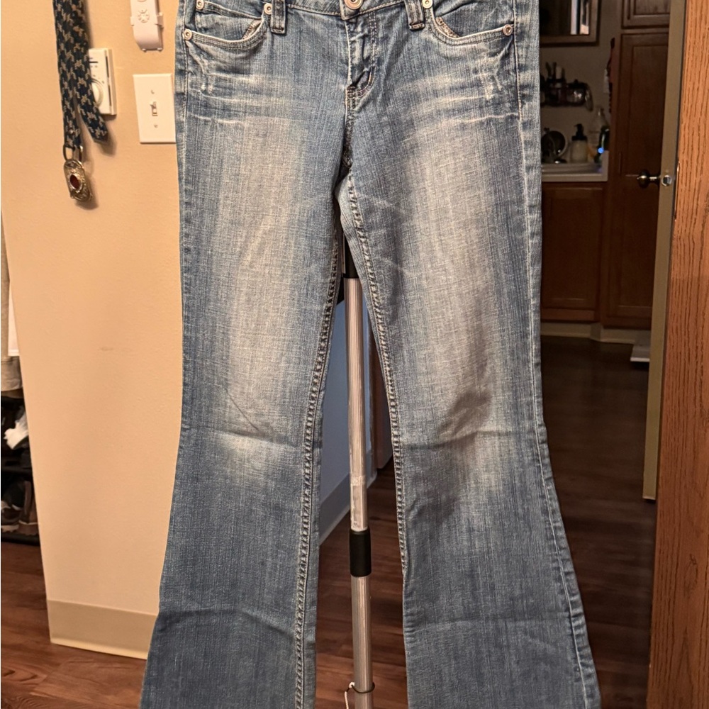 Dollhouse Light Blue Flare Jeans